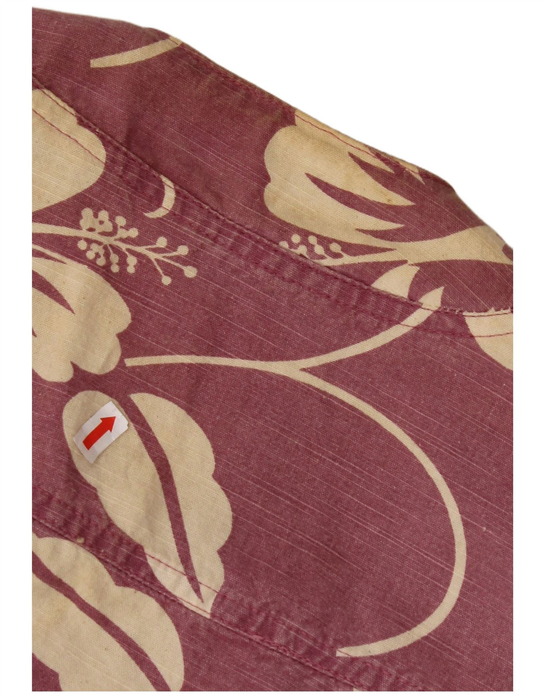 STREET ONE Womens Crop Jacket EU 36 Small Pink Floral Cotton