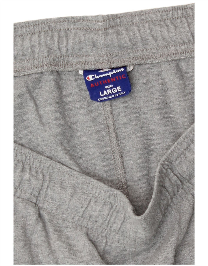 Champion Mens Graphic Sport Shorts Large  Grey