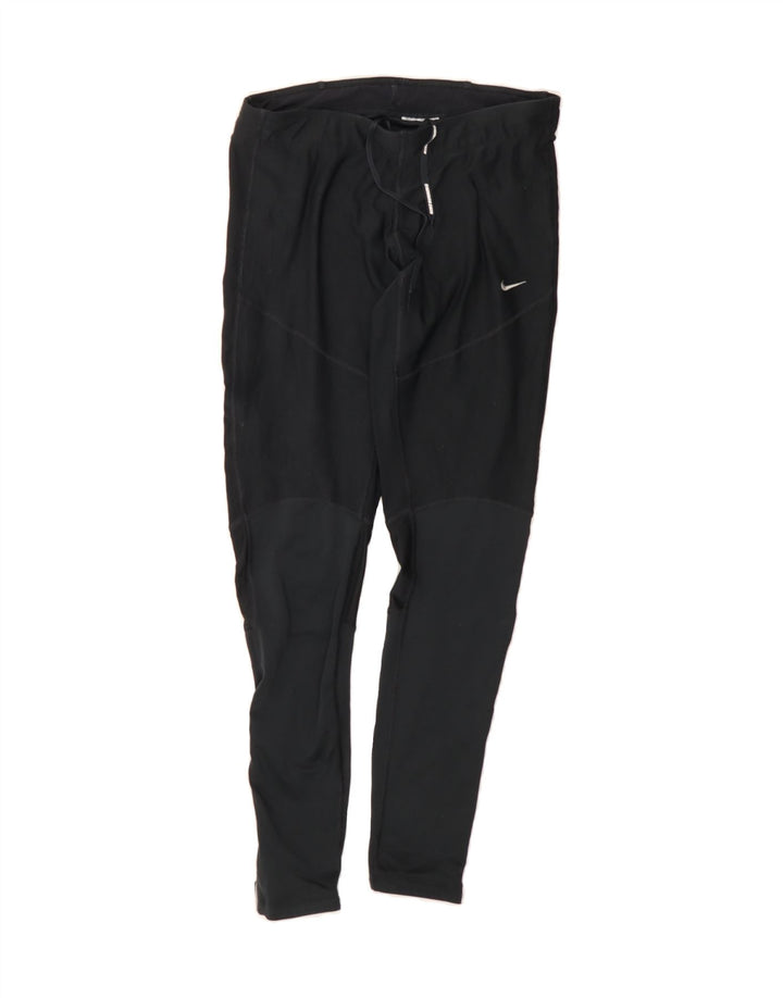 NIKI Womens Dri Fit Leggings UK 10 Small Black Vintage Niki and Second-Hand Niki from Messina Hembry 