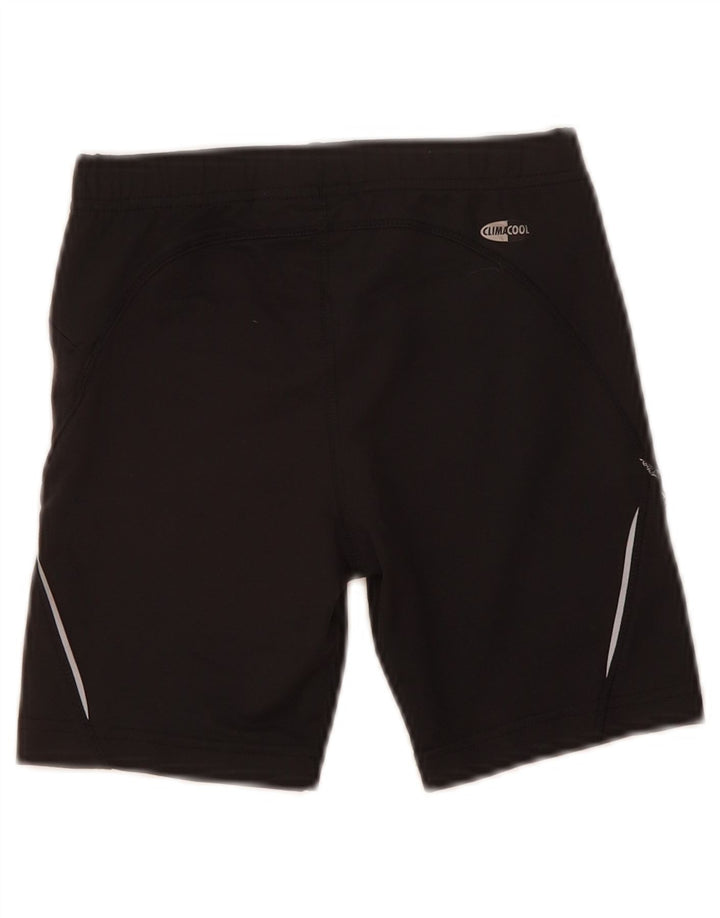 ADIDAS Boys Climacool Sport Shorts 7-8 Years Black Polyester