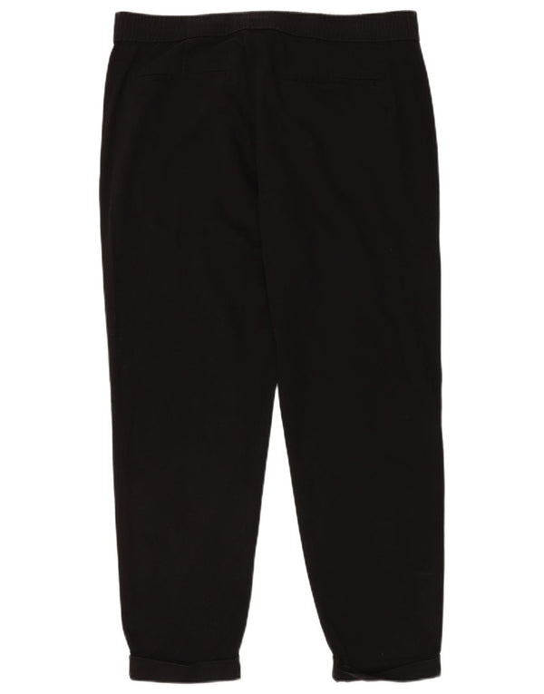 ALL SAINTS Mens Slim Chino Trousers Large  Black Cotton