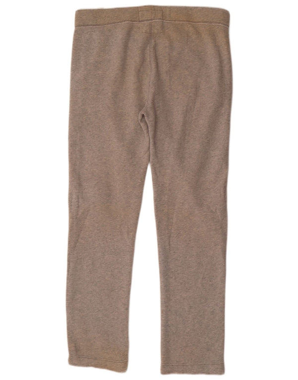 HOLLISTER Mens Graphic Tracksuit Trousers Small Beige Cotton