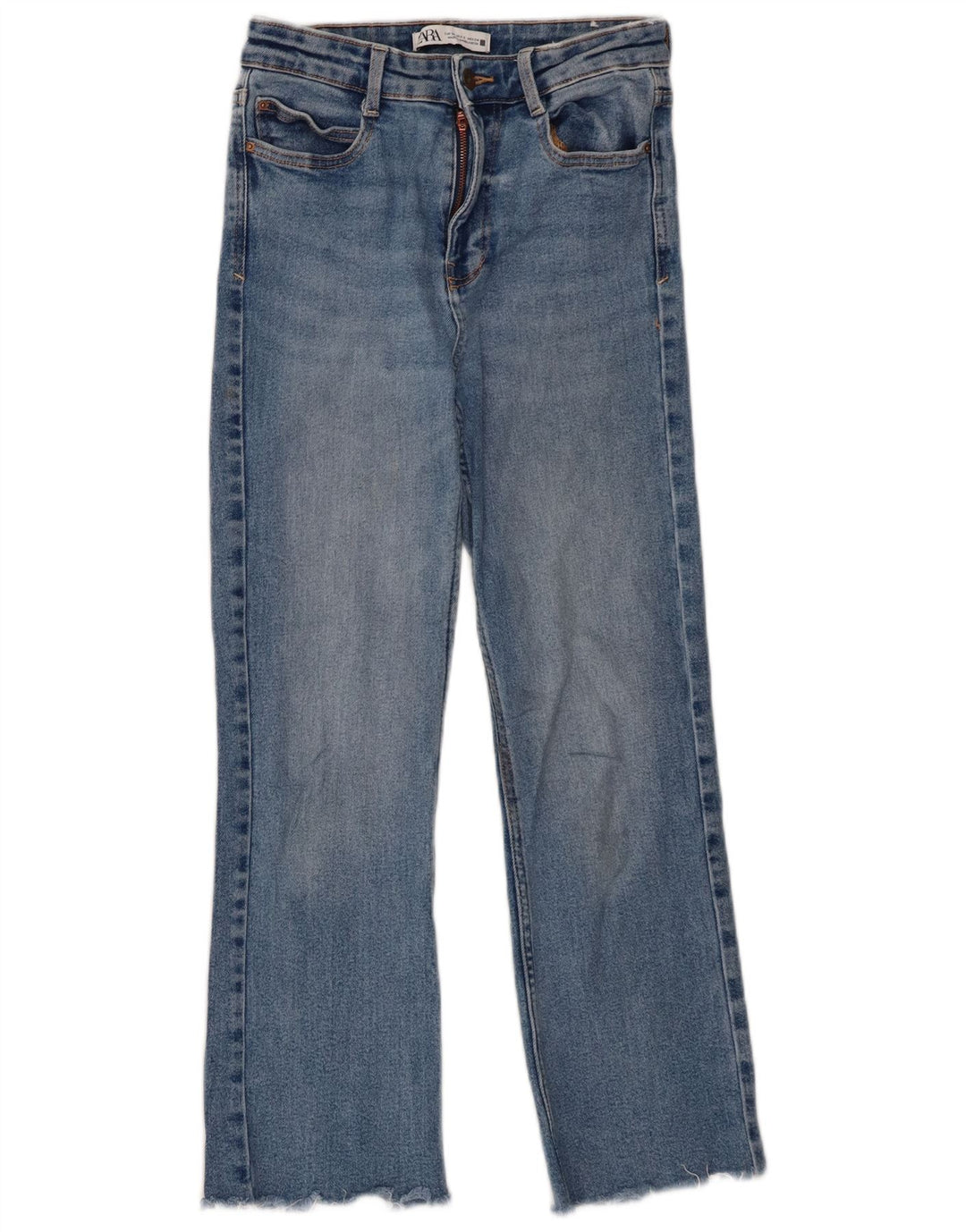 Zara Womens Bootcut Jeans EU 34 2XS W24 L25 Blue