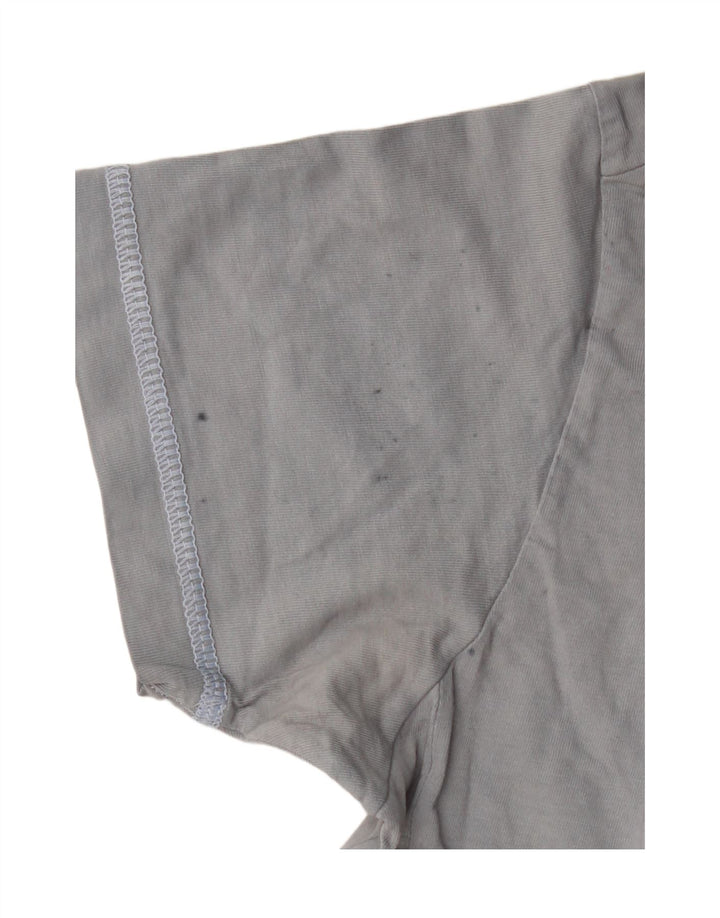 CHAMPION Womens Graphic T-Shirt Top UK 10 Small Navy Blue Cotton