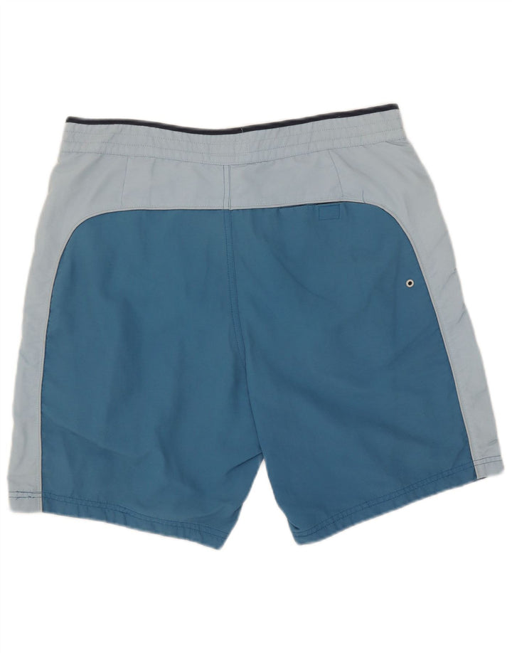 Jack Wills Mens Graphic Swimming Shorts Medium  Blue Colourblock