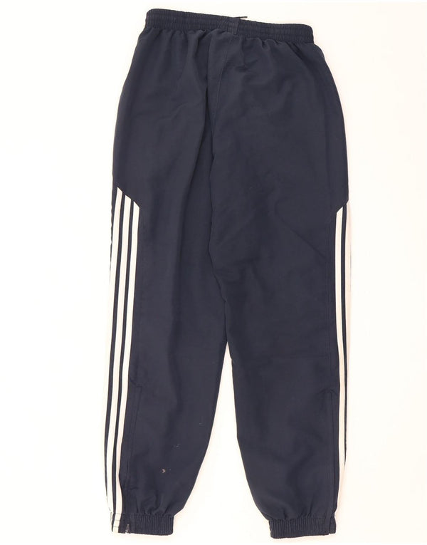 Adidas Mens Tracksuit Trousers Joggers Small Navy Blue Colourblock