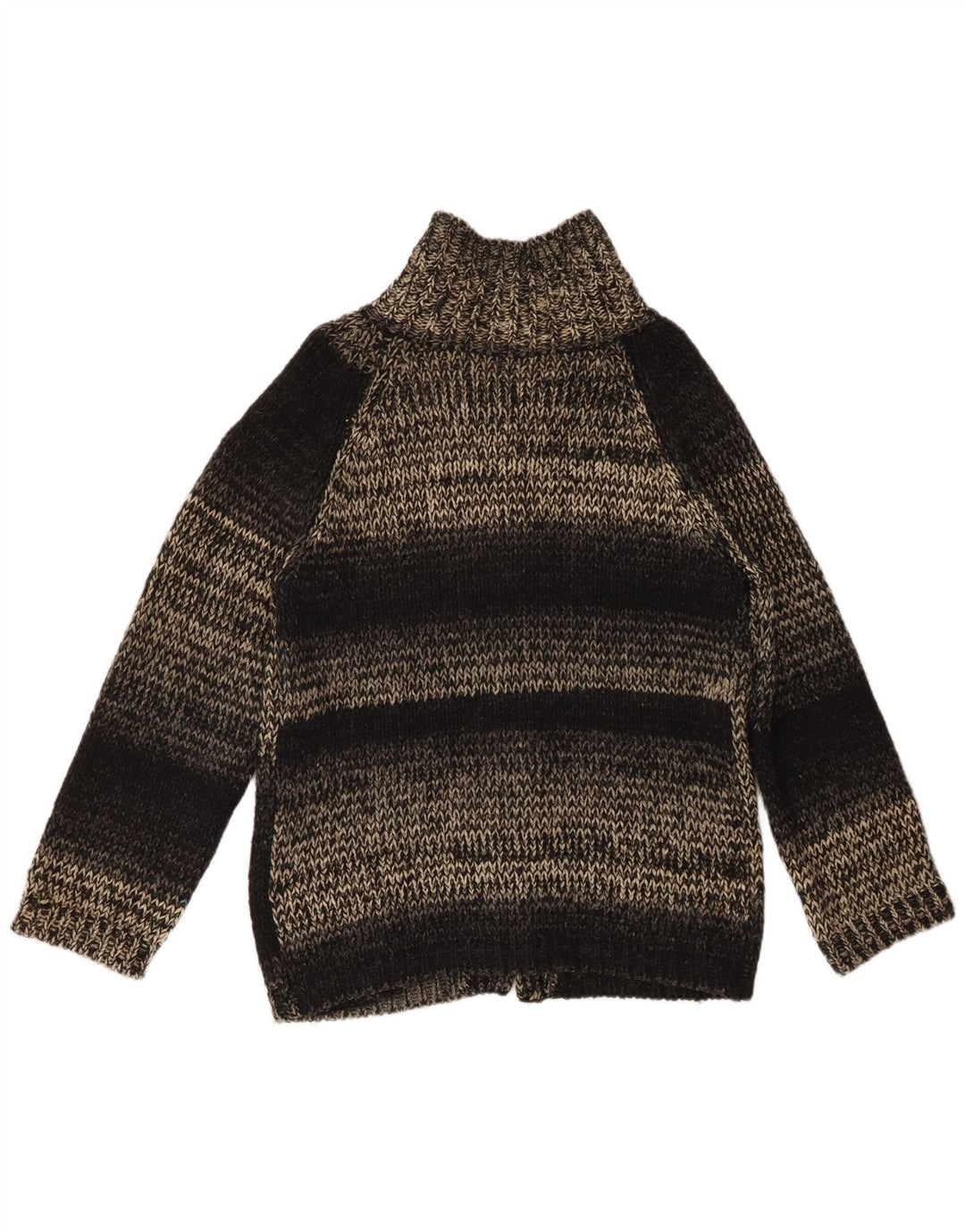 Vintage Mens Medium Black Flecked Wool