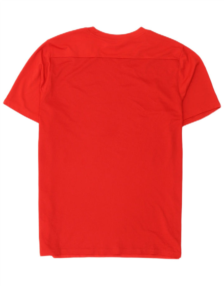 Nike Mens Dri Fit T-Shirt Top 2XL Red Polyester