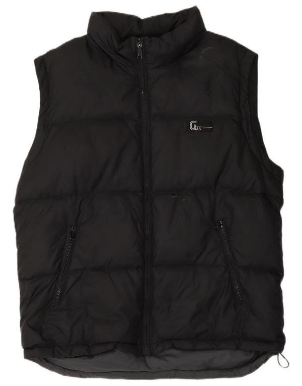 GAS Mens Padded Gilet UK 44 2XL Black