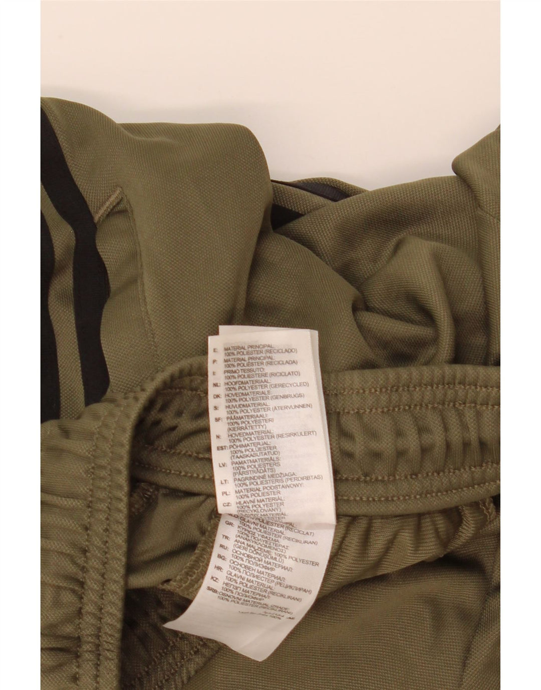 Adidas Mens Aeroready Tracksuit Trousers Medium Khaki Polyester