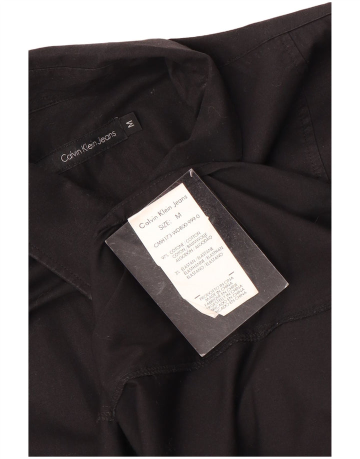 Calvin Klein Jeans Mens Shirt Medium Black Cotton