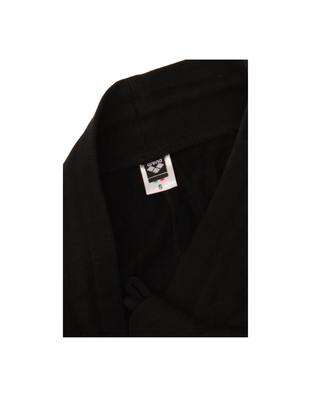 ARENA Mens Tracksuit Trousers Small  Black Cotton