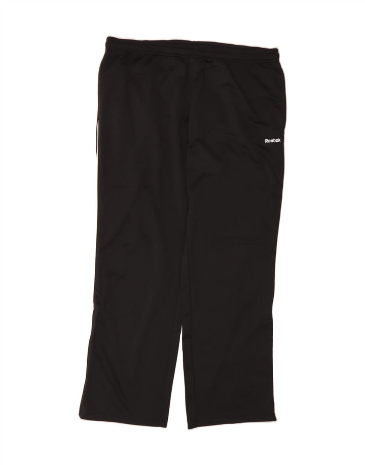 REEBOK Mens Tracksuit Trousers XL  Black Polyester Vintage Reebok and Second-Hand Reebok from Messina Hembry 