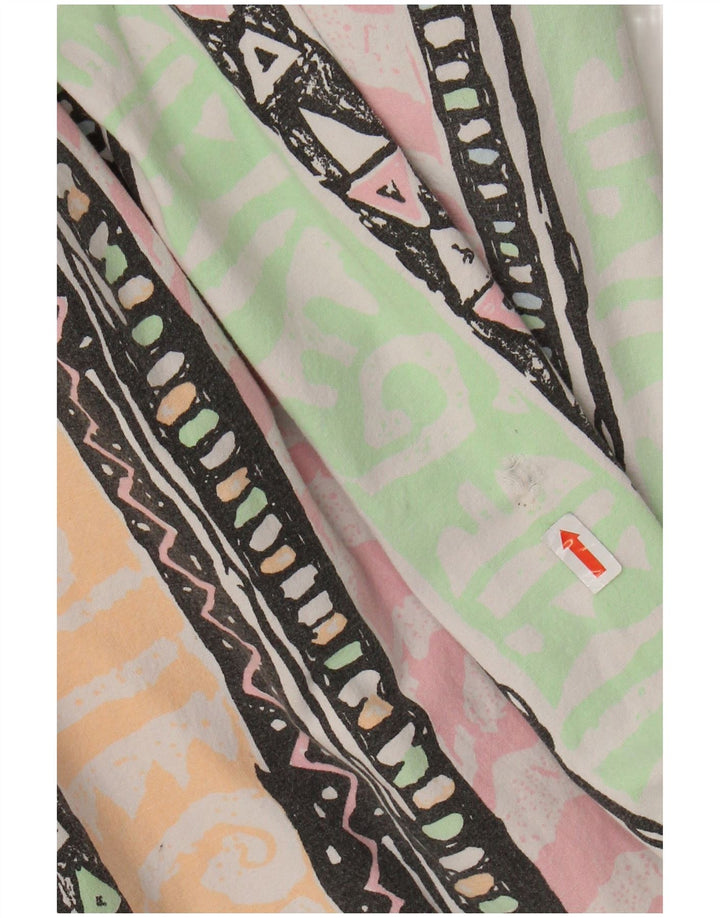 Blues Womens High Waist Tapered Trousers W34 L31 Multicoloured Geometric