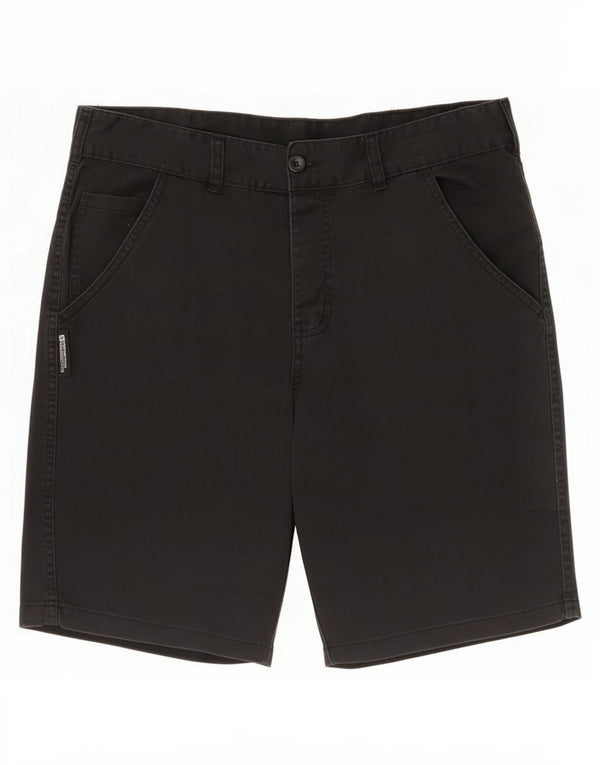 Mountain Warehouse Mens Chino Shorts Large W34 Black Cotton
