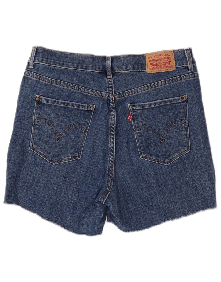 Levi's Womens 501 Denim Shorts US 8 Medium W29 Blue Cotton Classic
