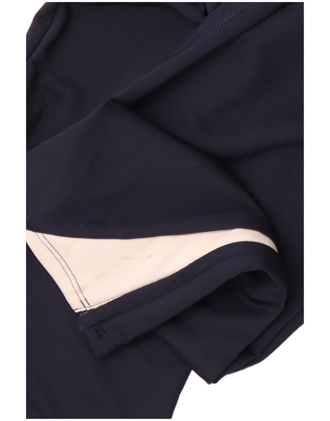 NIKE Mens Dri Fit Slim Fit Tracksuit Trousers Large Navy Blue Polyester