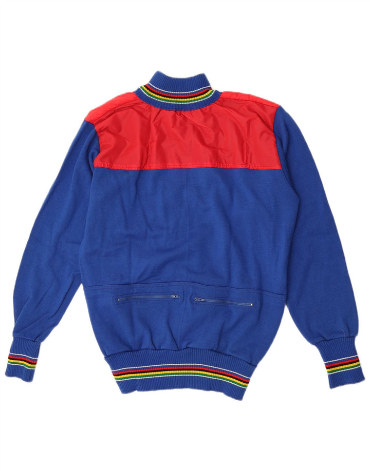 Vintage Mens Cardigan Sweater Medium Multicoloured Colourblock