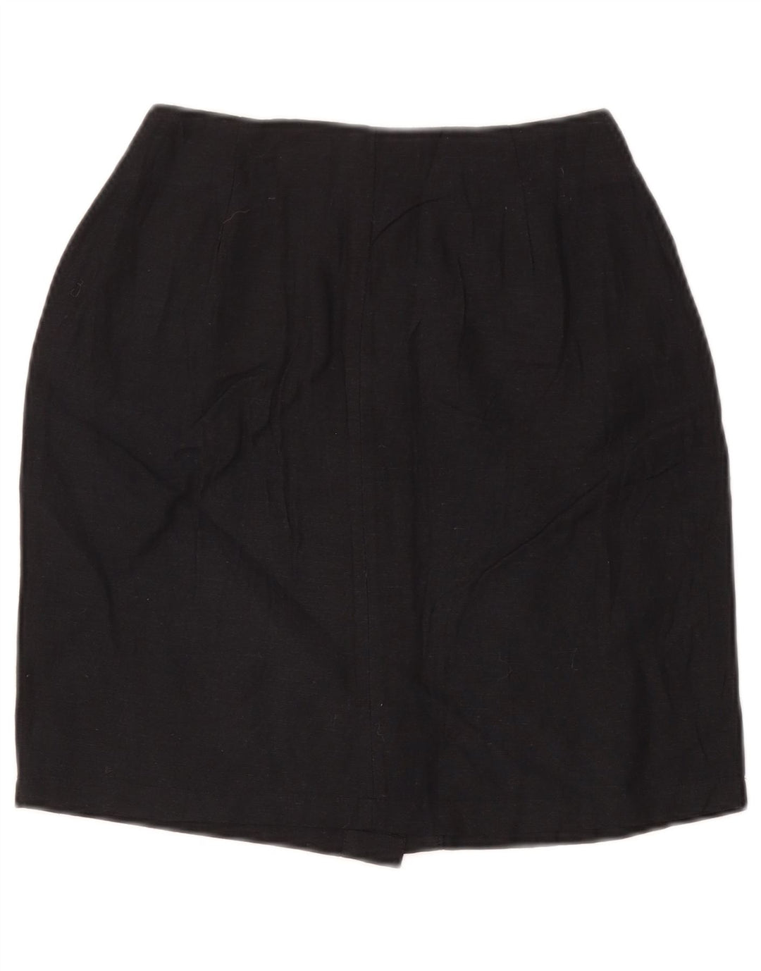 Vintage Womens Pencil Skirt IT 42 Medium W28 Navy Blue