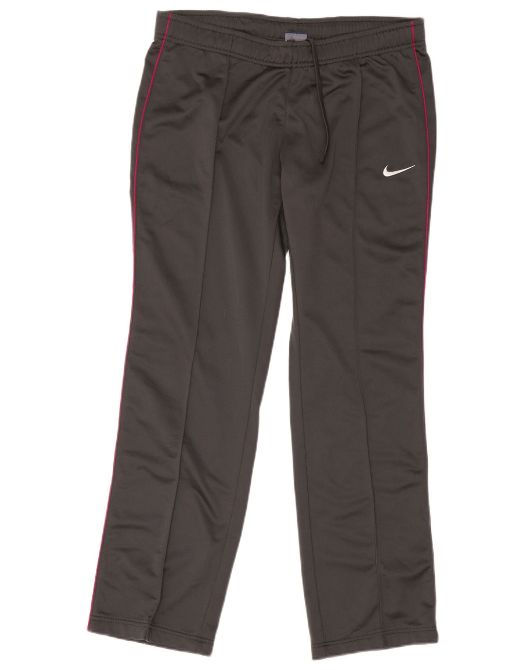 Nike Womens Tracksuit Trousers UK 16 Large Grey Polyester