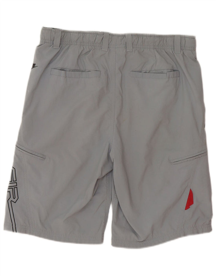 Nike Mens Cargo Shorts Small W30 Grey Polyester