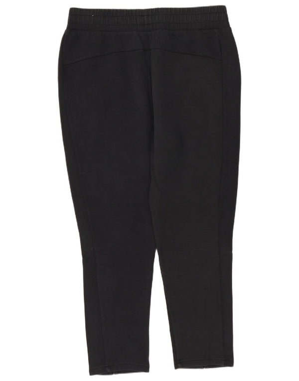 PUMA Mens Tracksuit Trousers Large  Black Cotton
