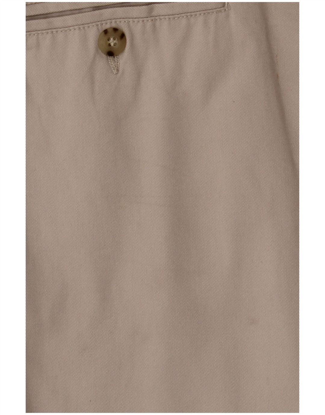 DOCKERS Mens Pegged Chino Shorts W36 Large Beige Cotton