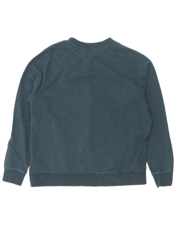 Marks & Spencer Mens Sweatshirt Jumper Medium Blue Cotton