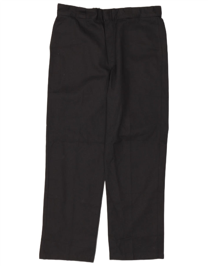 DICKIES Mens 874 Original Fit Straight Chino Trousers W36 L32  Black