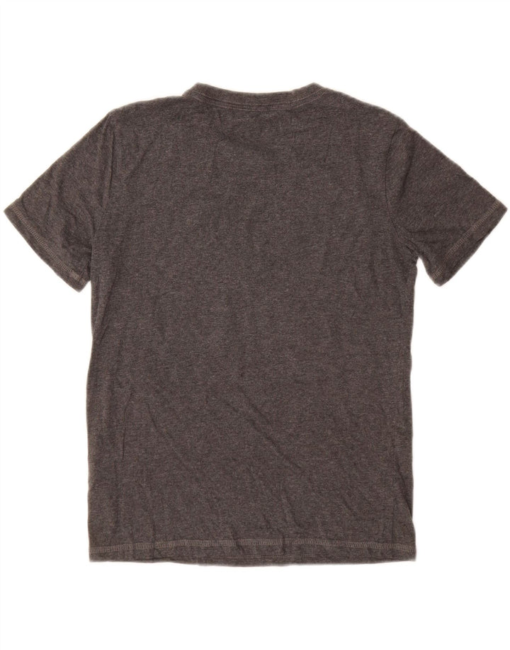 Eddie Bauer Boys Graphic T-Shirt Top 10-11 Years Medium Grey Cotton Nature