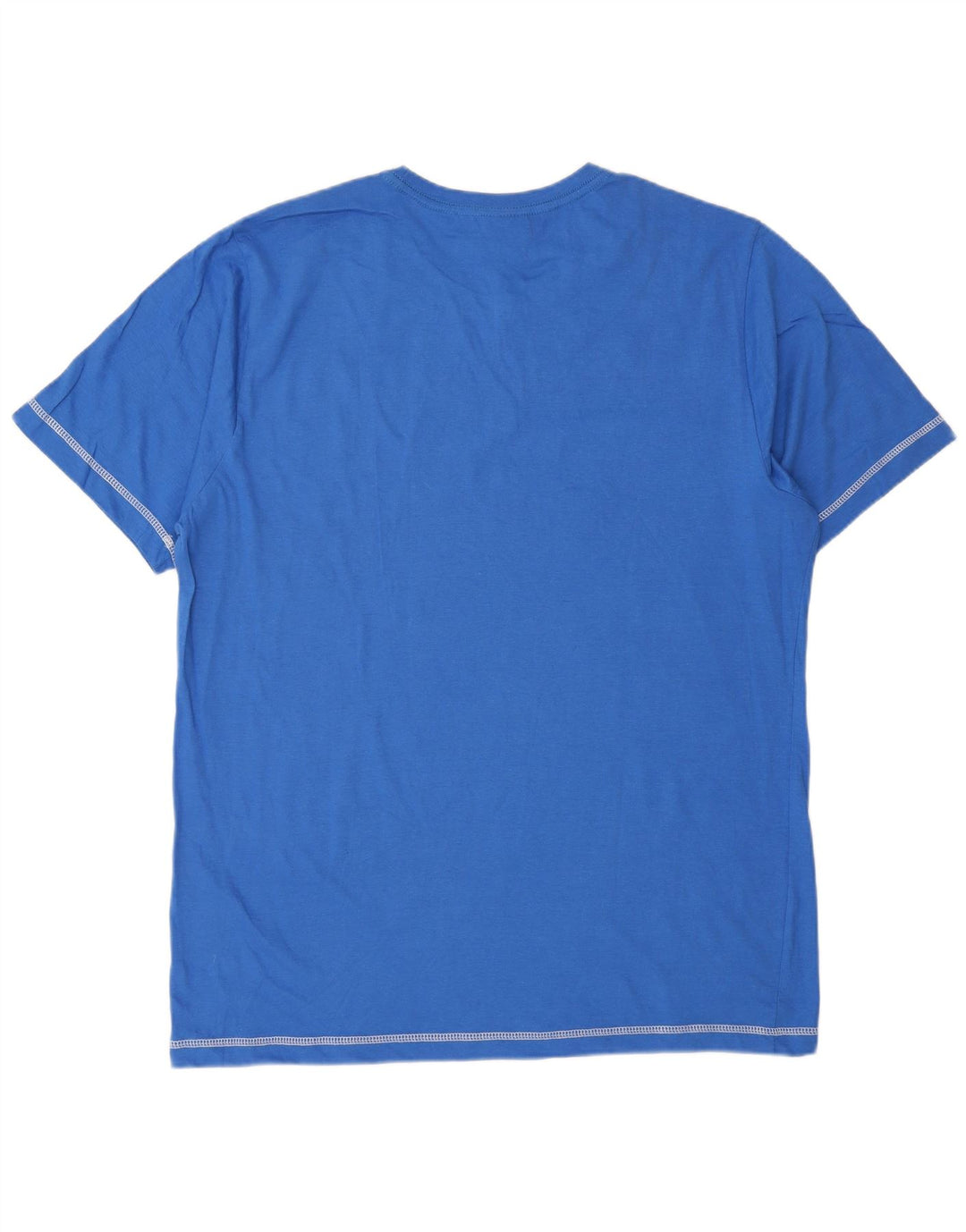 Uncle Sam Mens Graphic T-Shirt Top XL Blue Cotton