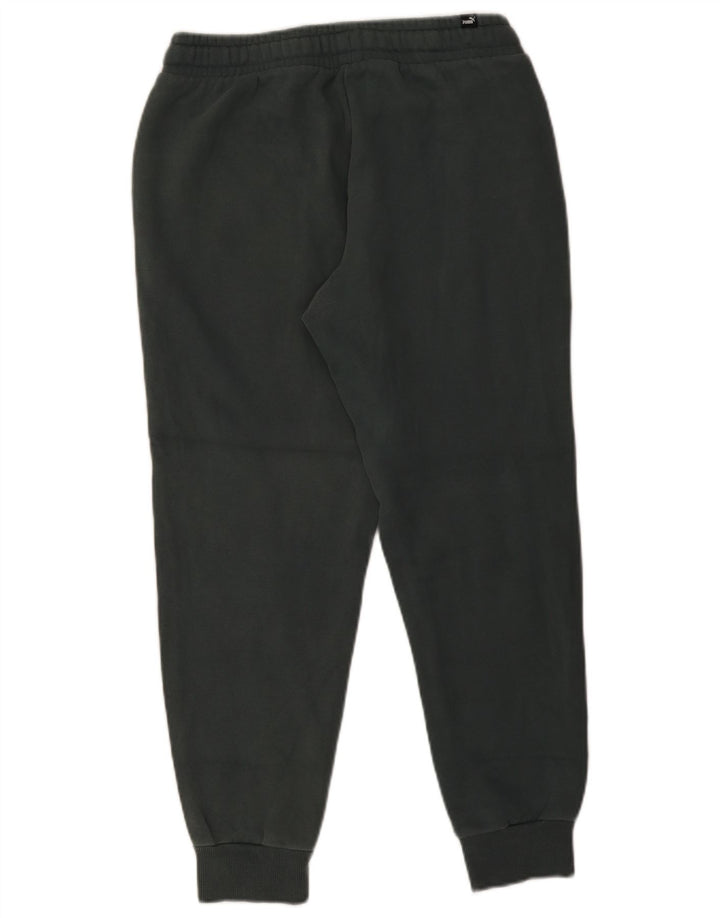 Puma Mens Tracksuit Trousers Joggers Medium Green Cotton