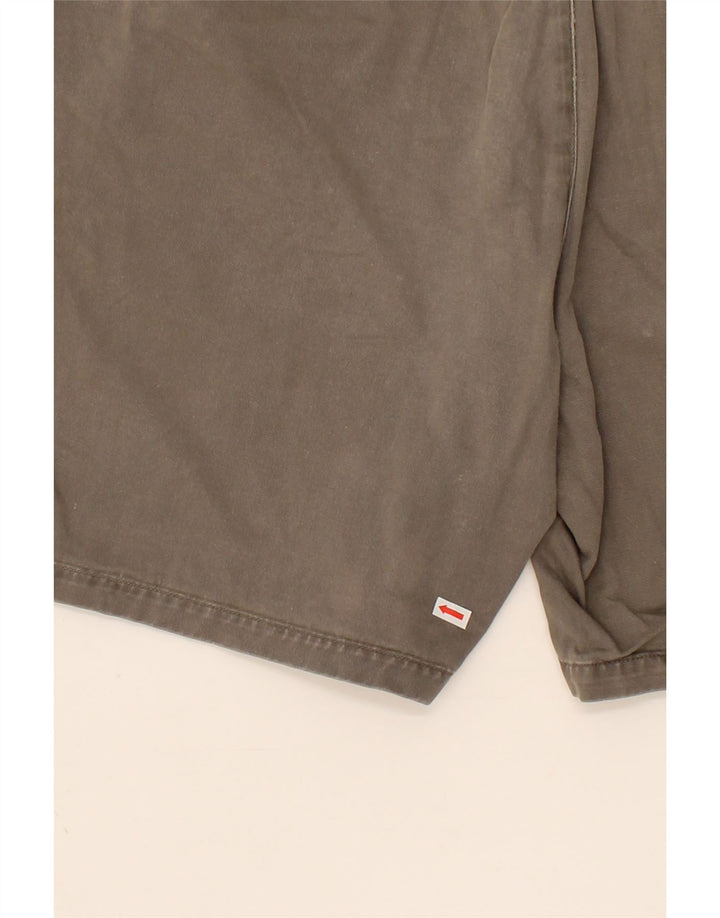 IZOD Mens Chino Shorts W40 XL Grey Cotton Vintage Izod and Second-Hand Izod from Messina Hembry 