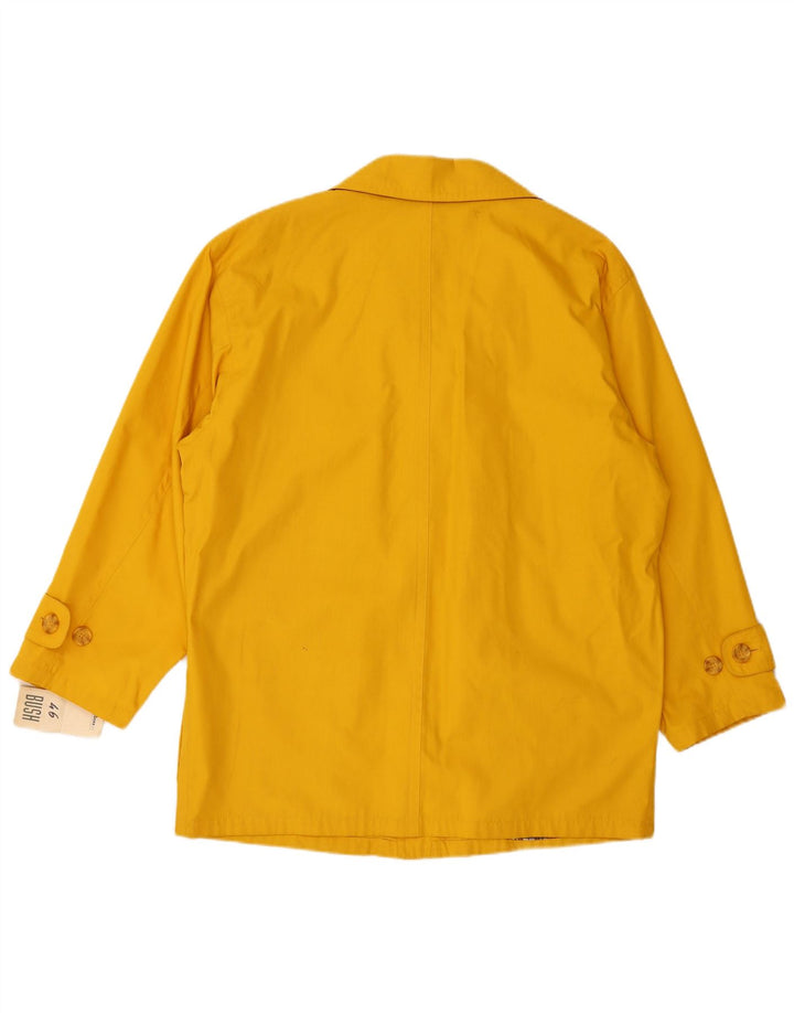 Bush Mens Loose Fit Utility Jacket EU 46 Small Yellow