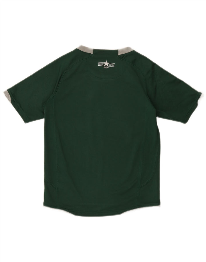 NIKE Boys Graphic T-Shirt Top 8-9 Years Small Green