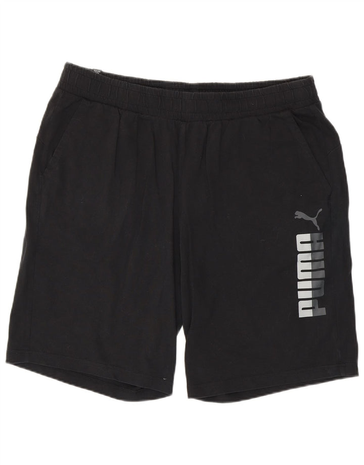 Puma Mens Graphic Sport Shorts XL Black