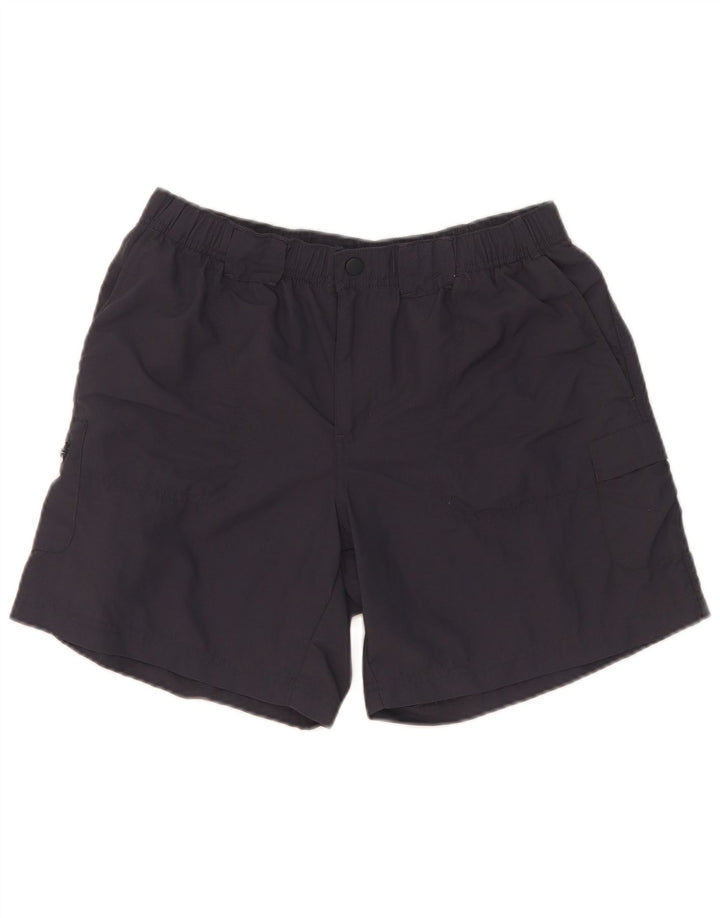 Columbia Mens Cargo Shorts Small W29 Grey Nylon