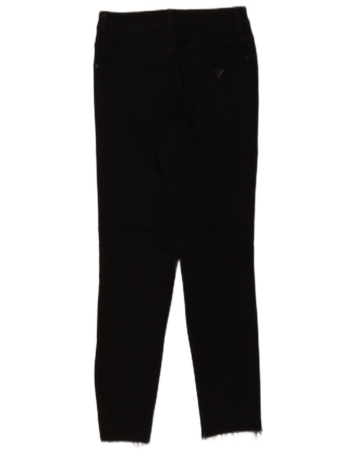 GUESS Womens Skinny Jeans W25 L26 Black