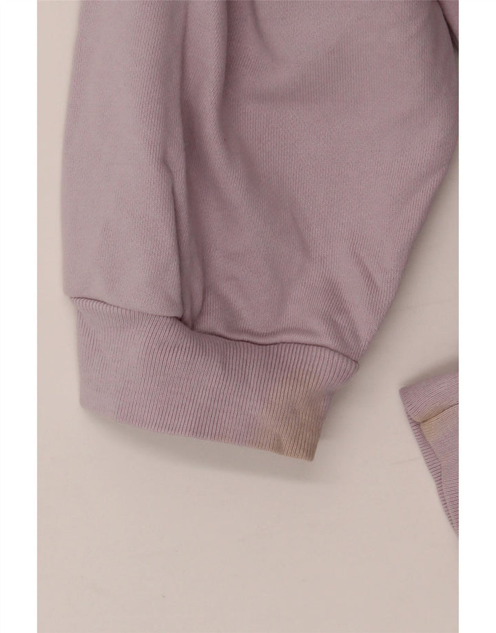 ALL SAINTS Womens Oversized Graphic Sweatshirt Jumper UK 10 Small Purple