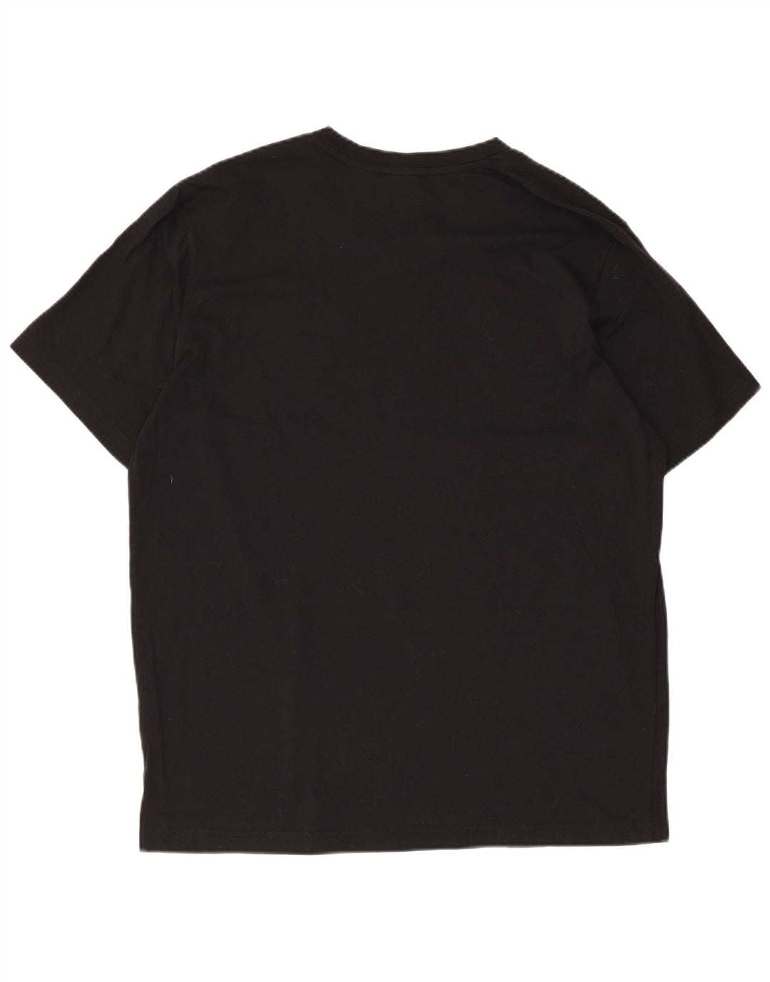 Champion Mens Graphic T-Shirt Top Large Black