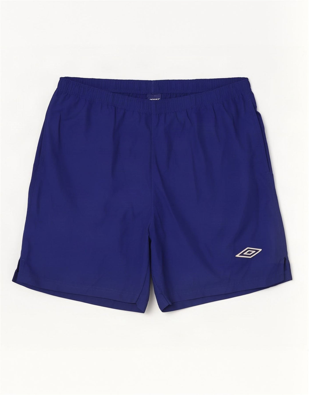 Umbro Mens Sport Shorts Large Blue Polyester