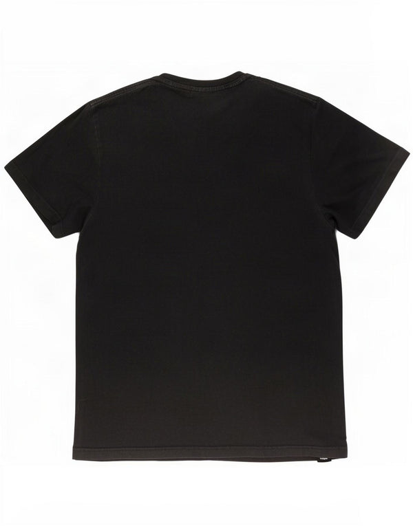 Adidas Mens Graphic T-Shirt Top Medium Black Cotton