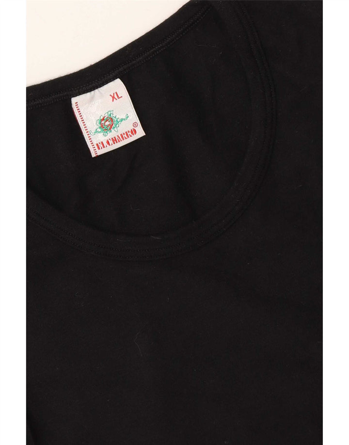 El Charro Mens T-Shirt Top XL Black