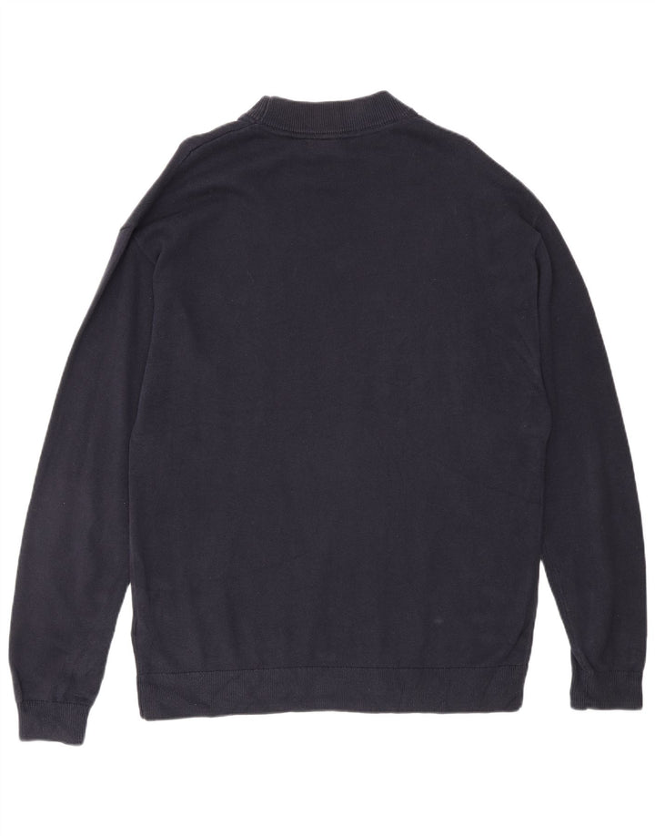 Calvin Klein Jeans Mens Crew Neck Jumper Sweater Small Navy Blue
