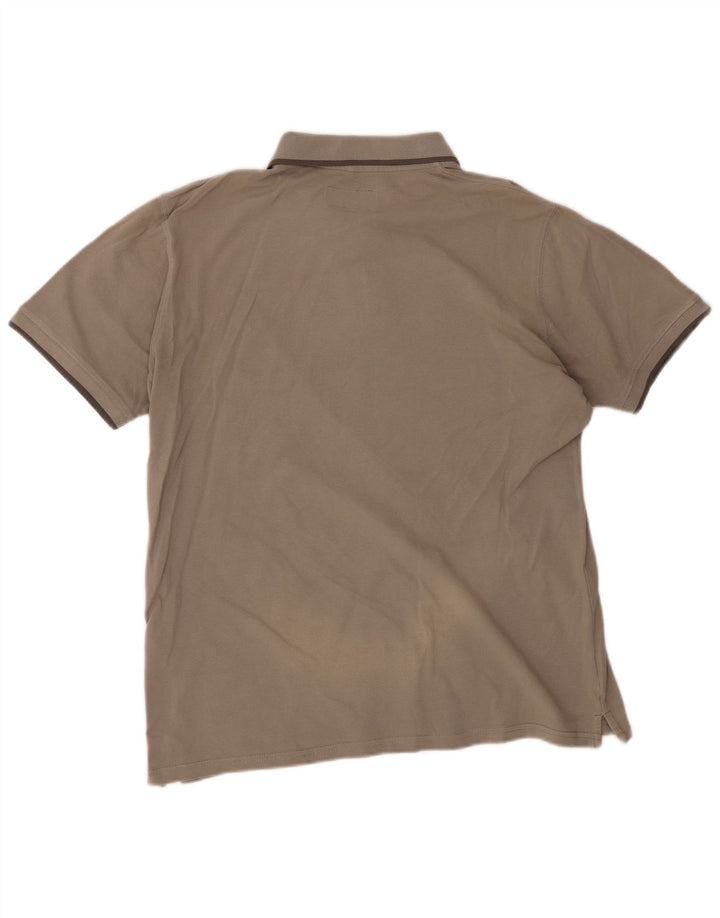 Carrera Mens Polo Shirt XL Brown Cotton