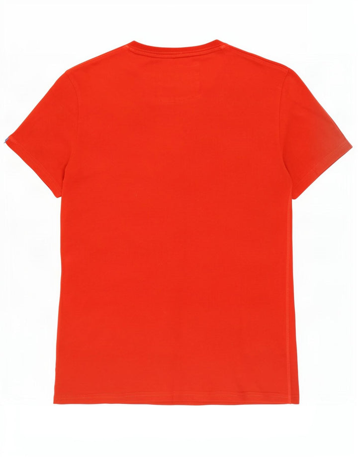 Superdry Mens Graphic T-Shirt Top Medium Red Cotton