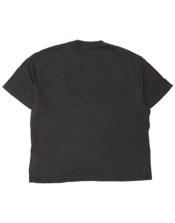 Abercrombie & Fitch Mens T-Shirt Top Medium Black Cotton