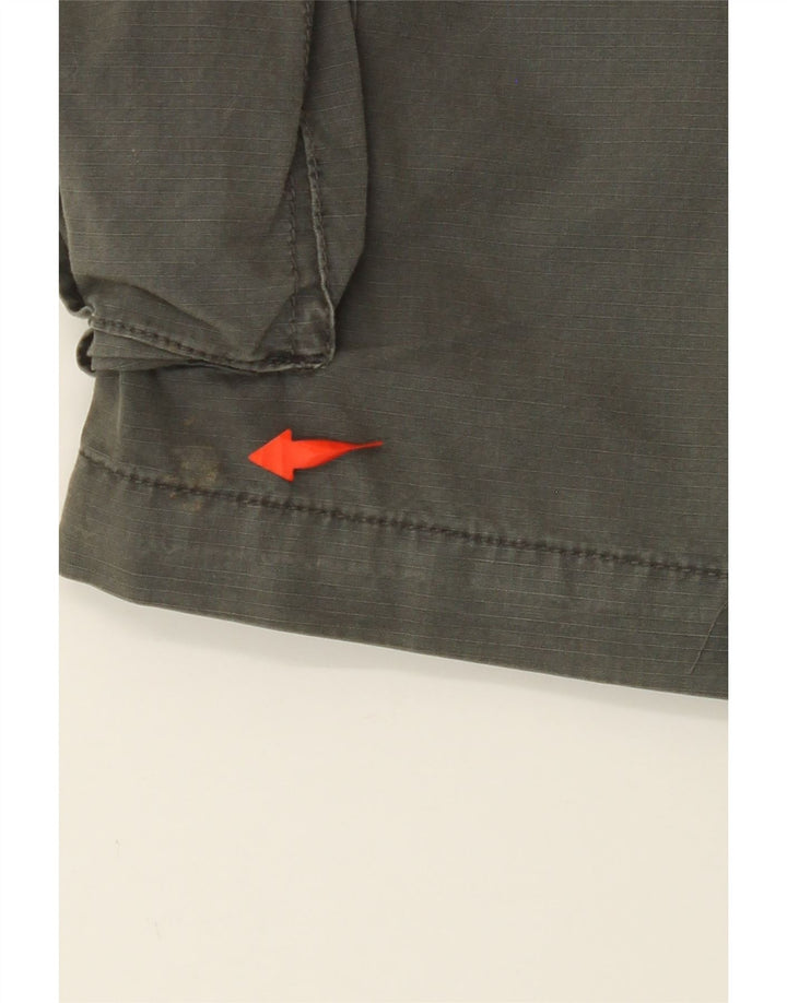 SUPERDRY Mens Cargo Shorts W34 Large Khaki Cotton