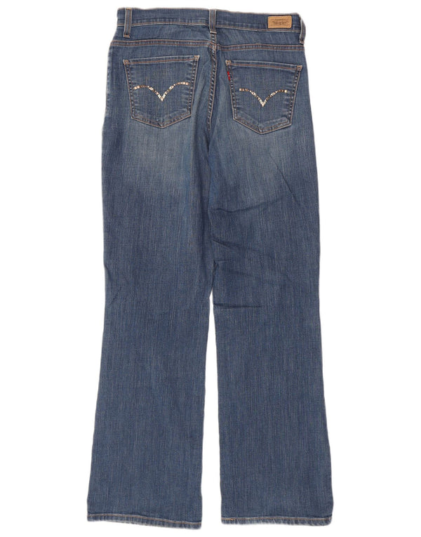 Levi's Womens 512 Perfectly Slimming Bootcut Jeans US 8 Medium W30 L31 Blue