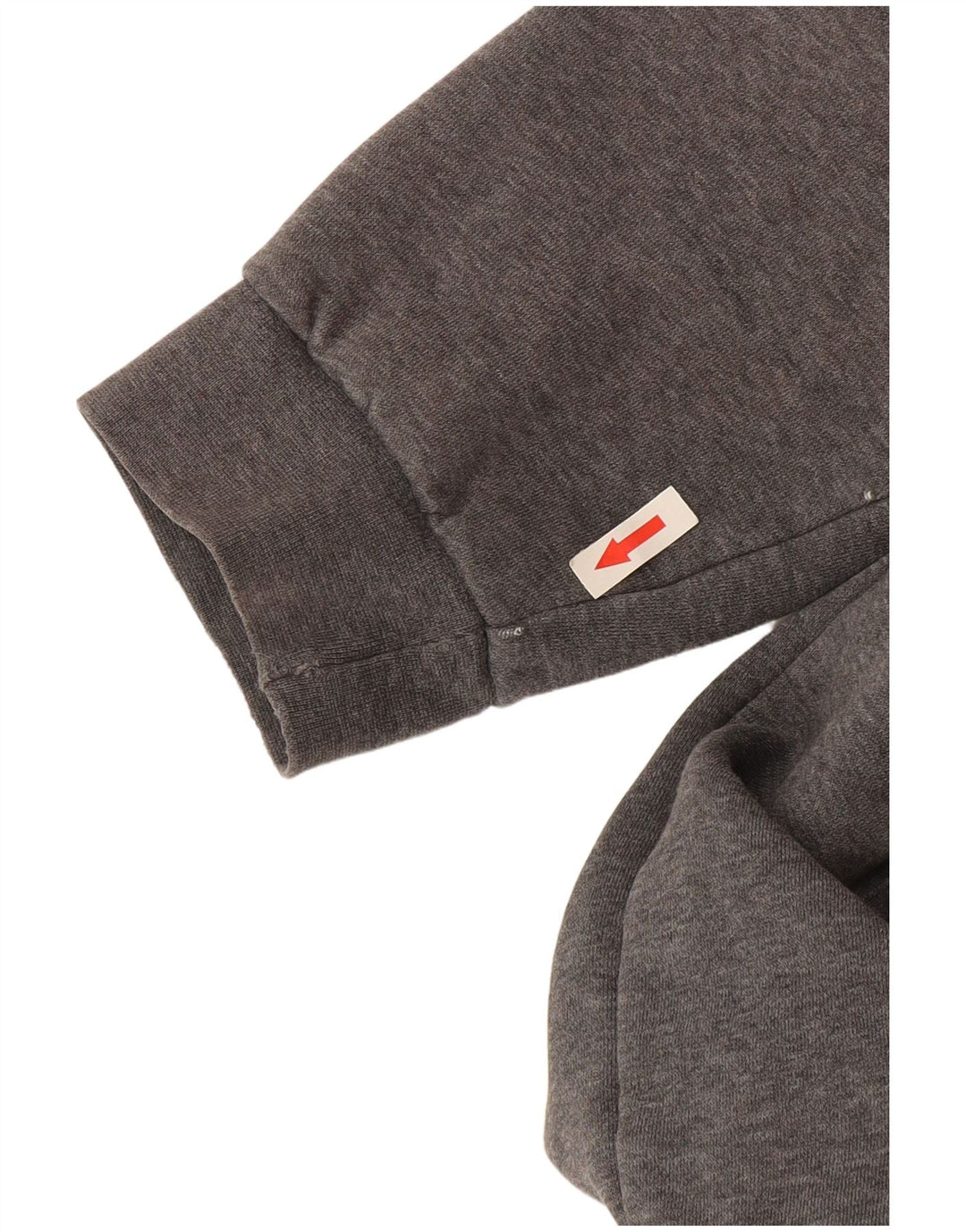 Adidas Mens Zip Hoodie Sweater Large Grey Cotton